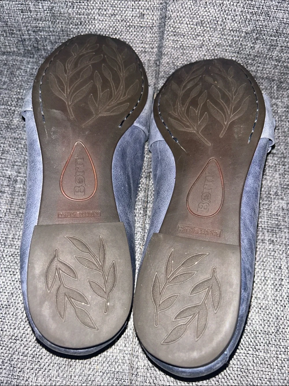 NEW - Born CARRINE - Bow Detail Leather Slip-On Loafers
